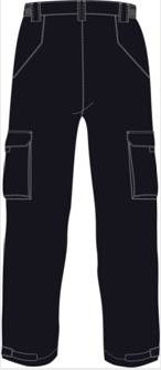 衛生應急服裝(長褲背面) 衛生應急服裝(長褲背面)